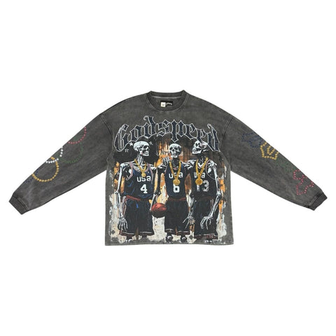 Godspeed DreamTeam 24 Long-Sleeve VVS T-Shirt Black Wash