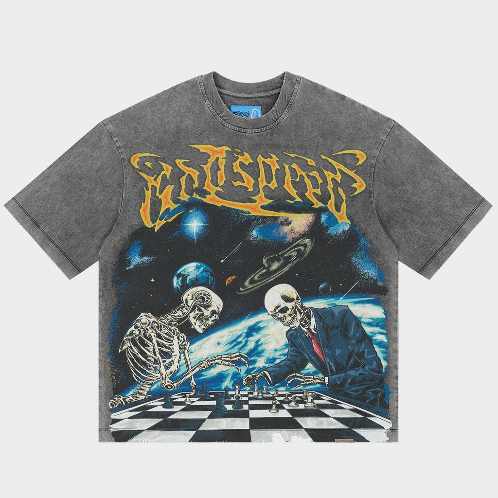 Godspeed Checkmate II T-shirt NG T-shirt Grey Wash