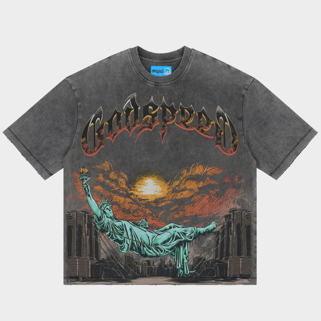 Godspeed Burnt Bridges II NG T-shirt Grey