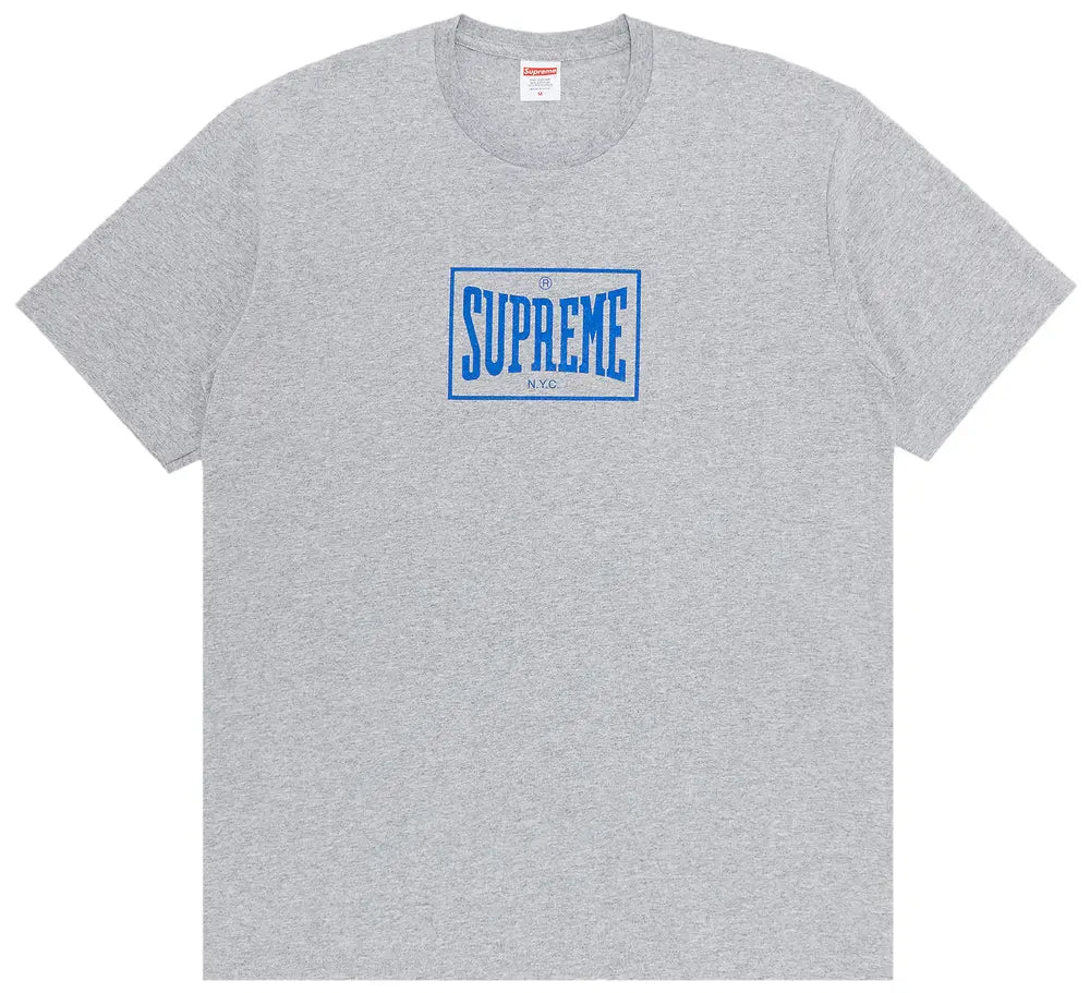 Supreme Warm Up Tee Heather Grey