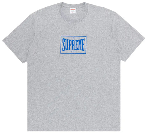 Supreme Warm Up Tee Heather Grey