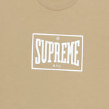 Supreme Warm Up Tee Khaki