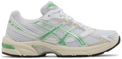 ASICS Gel-1130 White Malachite Green Off White Midsole Women's