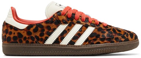 Adidas Samba OG Preloved Red Leopard Women's