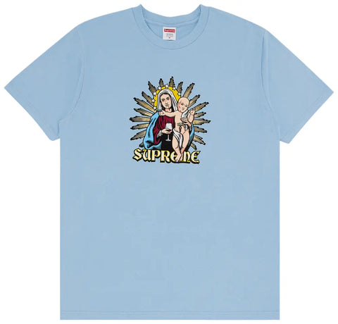 Supreme Blood Tee Powder Blue