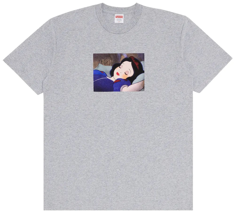 Supreme Snow White Tee Heather Grey