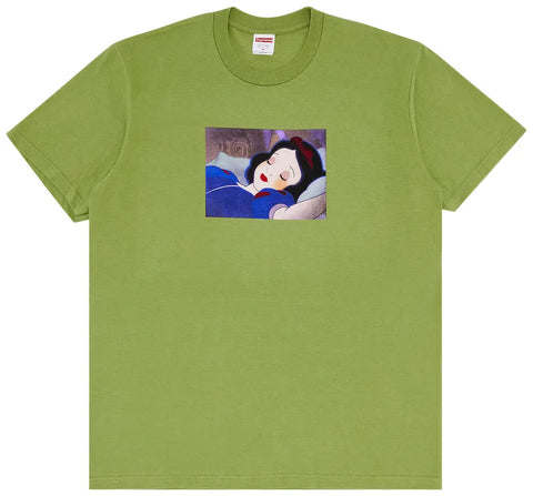 Supreme Snow White Tee Moss