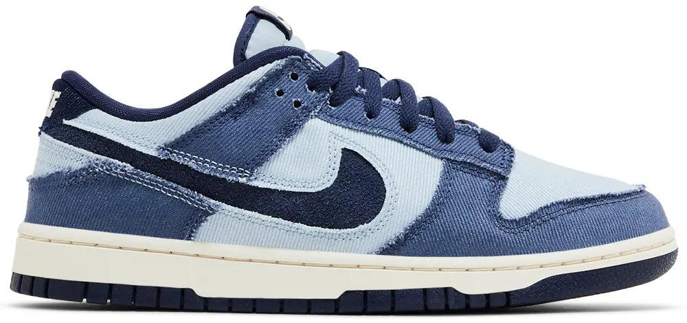 Nike Dunk Low Light Armory Blue Denim Men's