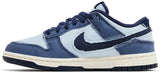 Nike Dunk Low Light Armory Blue Denim Men's