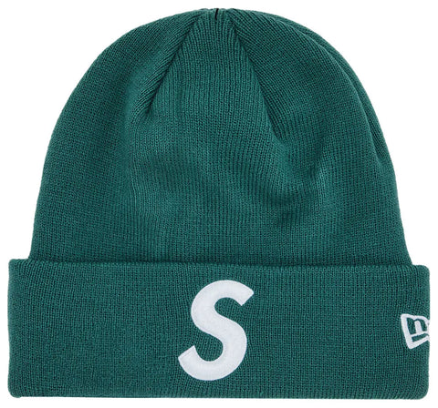 Supreme New Era S Logo Beanie (FW24) Green