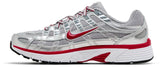 Nike P-6000 Metallic Silver Gym Red