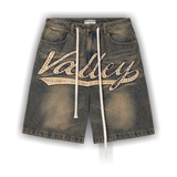 Vale Forever Skittles Jorts 'Mid Blue' - Primary Image