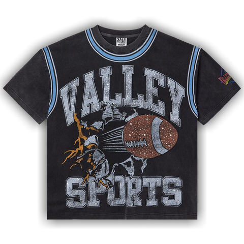 Vale Forever Classic Bling Tee 'Black/Blue' - Primary Image