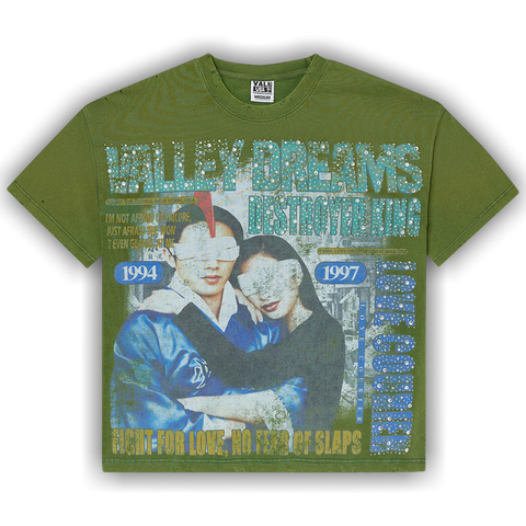 Vale Forever Robot Bling Tee 'Green' - Primary Image