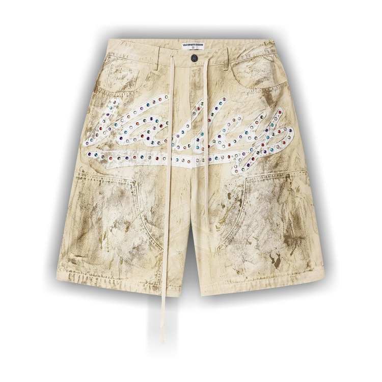 Vale Forever Reeses Jorts 'Dirt/Cream' - Primary Image