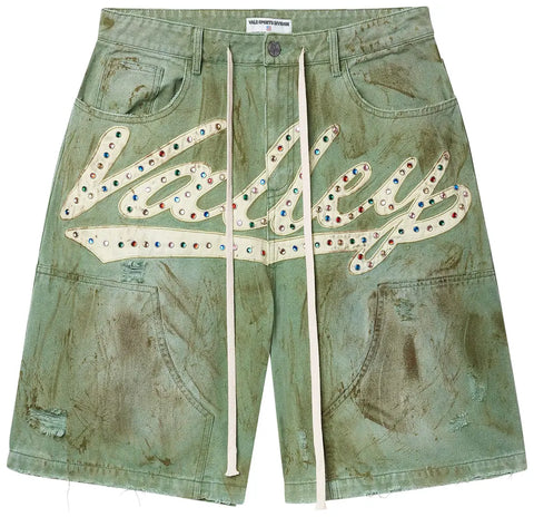 Vale Forever GREEN SKITTLE JORTS