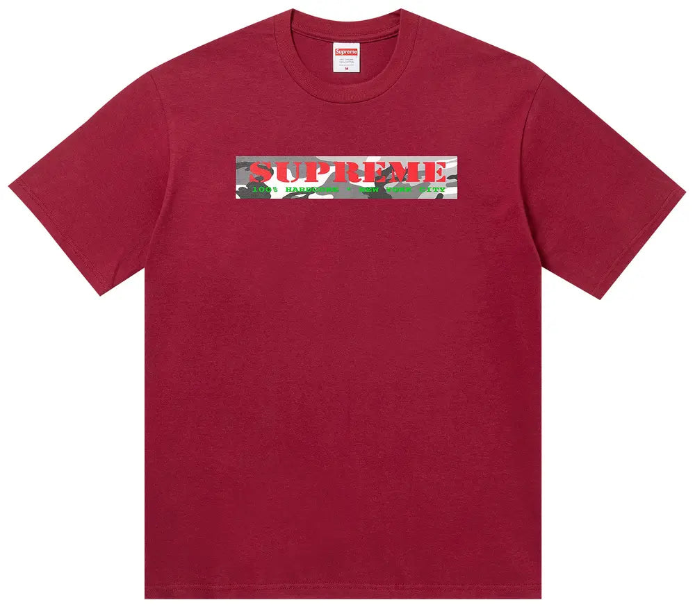 Supreme Hardcore Tee Cardinal