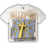 Vale Forever Thunder Cross Bling Tee 'Dirt/White' - Primary Image