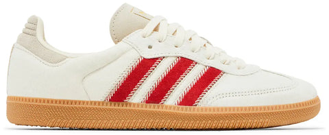 adidas Samba OG Pony Hair Wonder Beige Better Scarlet (Women's)
