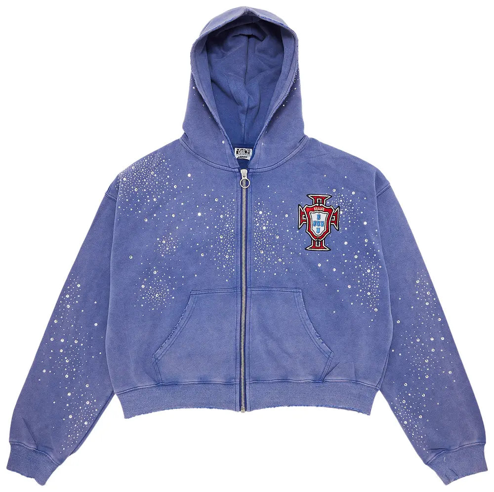 Vale Forever Sea Cluster Zip Up Light Blue