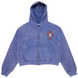 Vale Forever Sea Cluster Zip Up Light Blue