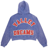 Vale Forever Sea Cluster Zip Up Light Blue
