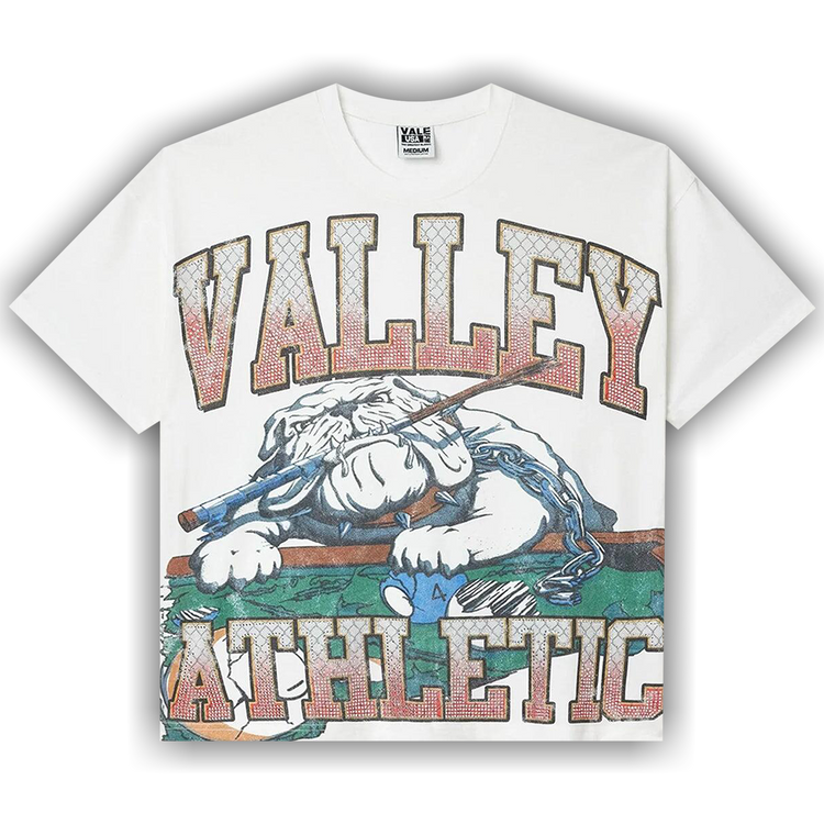 Vale Forever Polo Bling Tee 'White' - Primary Image