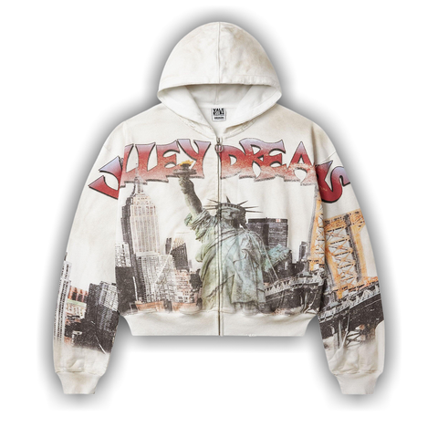 Vale Forever NYC Zip Up 'White'