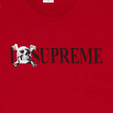 Supreme Skull Tee Red