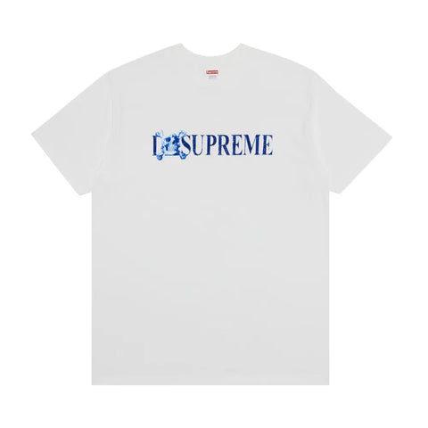 Supreme Skull Tee White