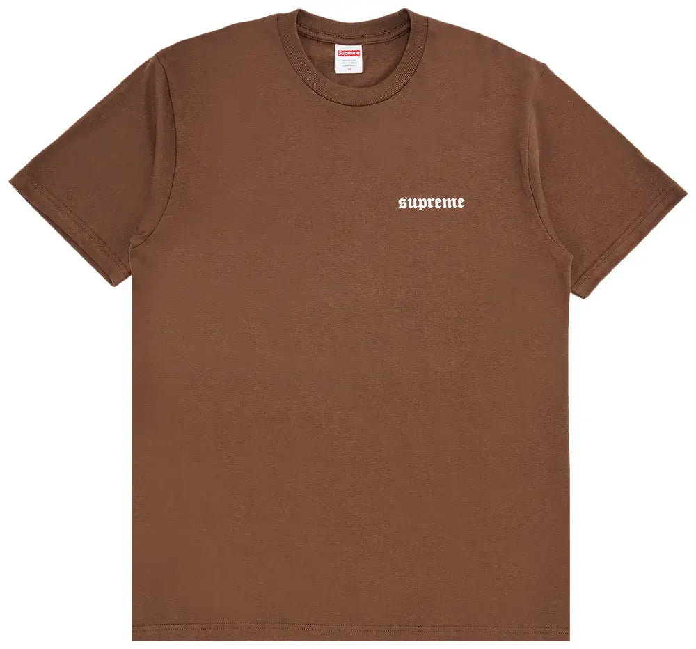 Supreme Target Tee Brown