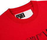 Sp5der Diffused Collegiate Tee Red Men's