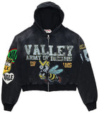 Vale Forever Army Zip Up Black