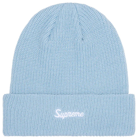 Supreme Loose Gauge Beanie (FW25) Light Blue