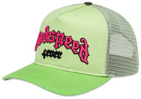 Godspeed Forever Trucker Hat Lime/Pink