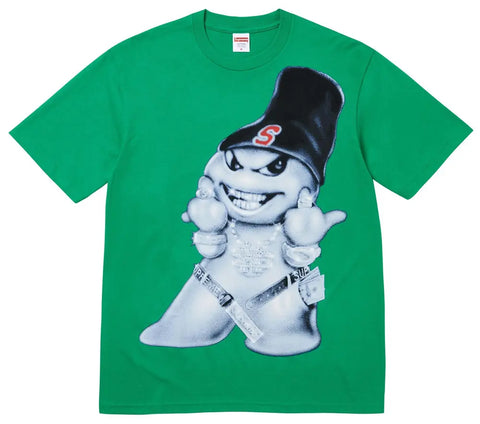 Supreme Snowman Tee Green