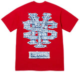 Supreme Snowman Tee Red