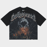 Godspeed Fences Tee Black