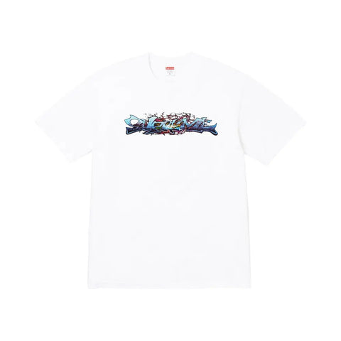 Supreme Tag Tee White