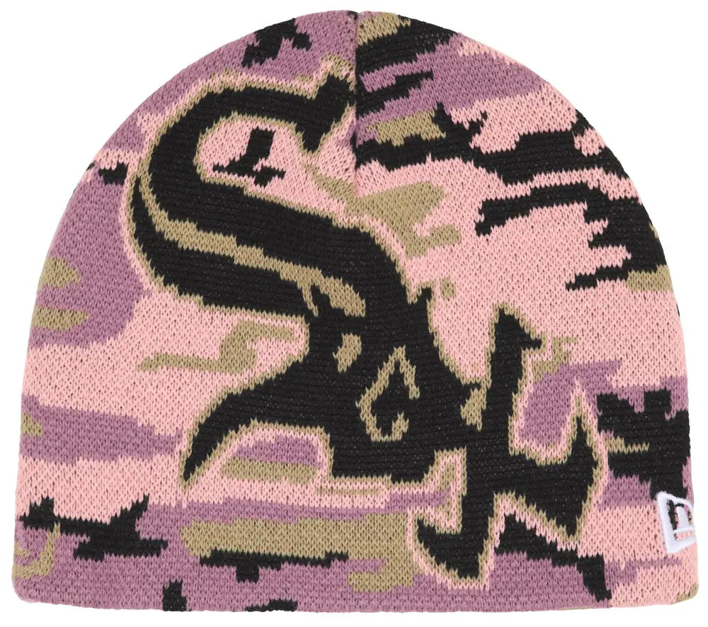 Supreme Chicago White Sox New Era Beanie Pink Camo
