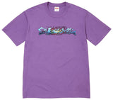 Supreme Tag Tee Purple