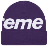 Supreme Big Logo Beanie (FW25) Purple
