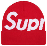 Supreme Big Logo Beanie (FW25) Red
