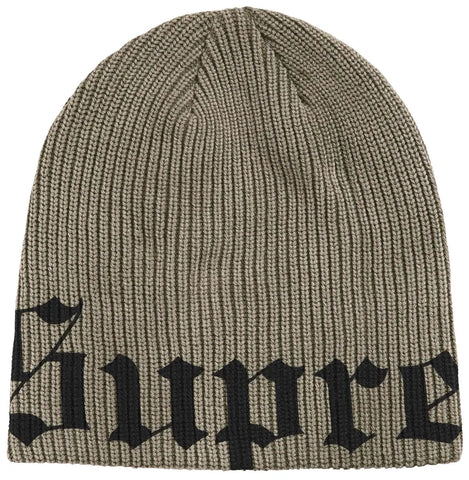 Supreme Old English Printed Beanie (SS26) Olive