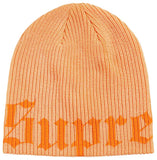 Supreme Old English Printed Beanie (SS26) Orange