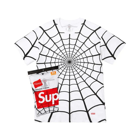 Supreme Hanes Spider-Man Tagless Tees (2 Pack) White