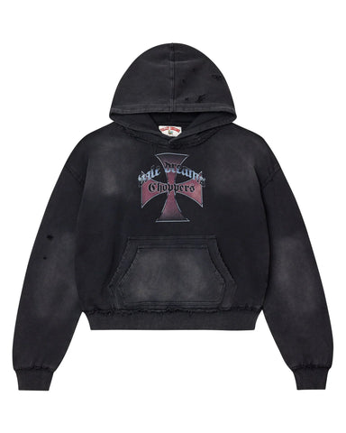 Vale Forever Chopper Hoodie Black