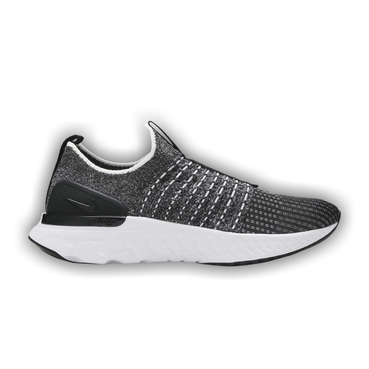 Nike React Phantom Run Flyknit 2 Black White Blend