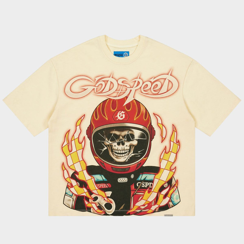 Godspeed Road Rage T-shirt NG Bone