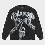 Godspeed Silencio Long Sleeve T-shirt Black